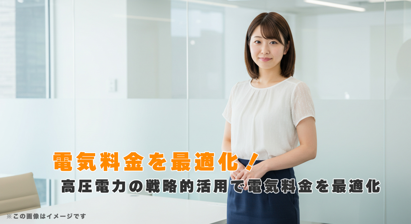 高圧電力の戦略的活用で電気料金を最適化する方法とは