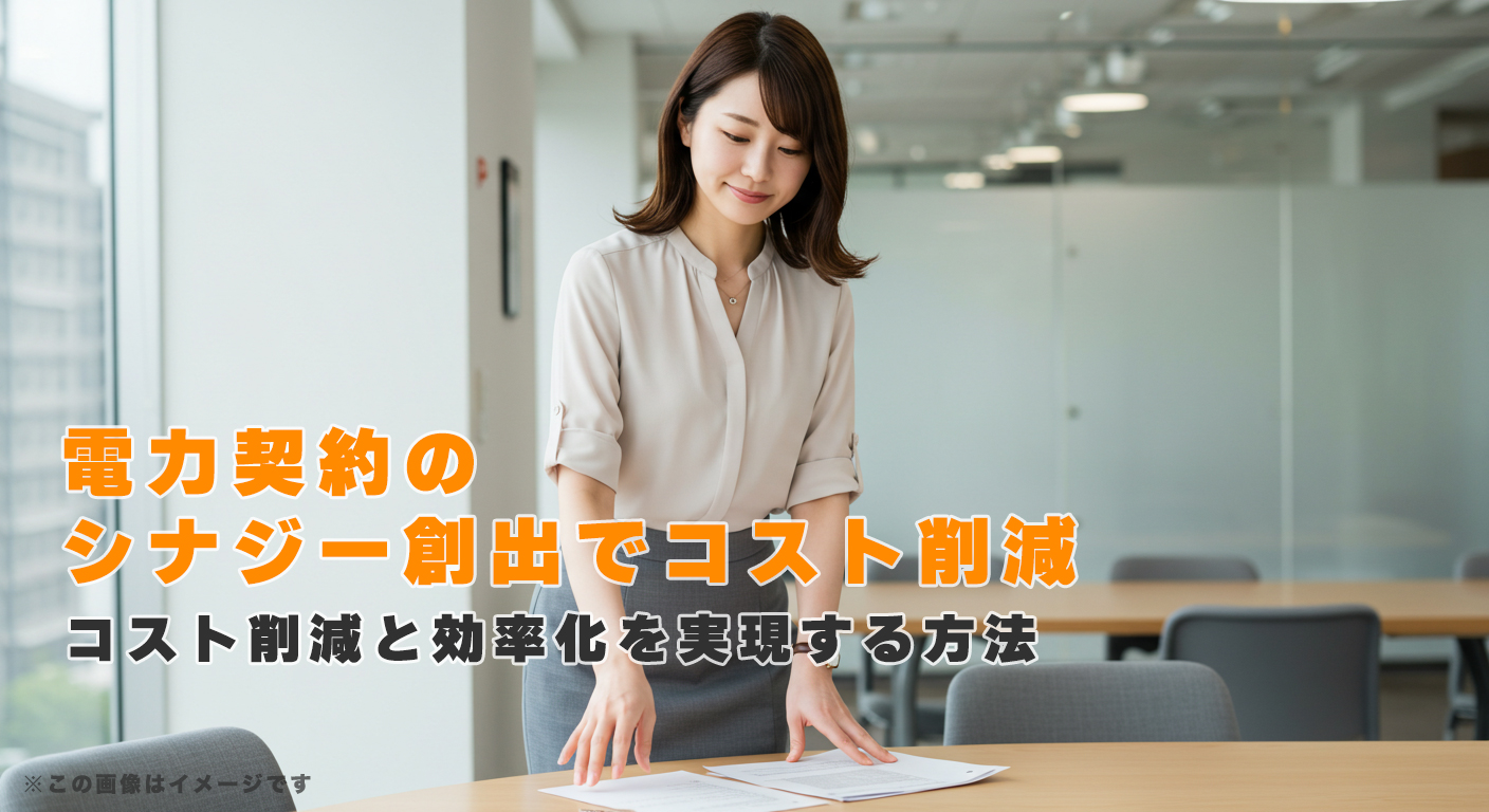 電力契約のシナジー創出でコスト削減と効率化を実現する方法