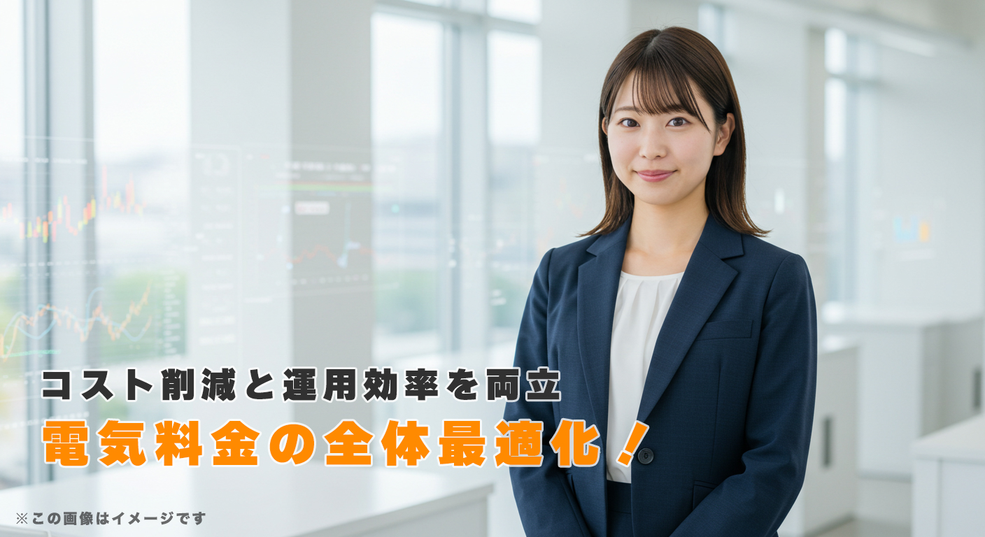 電気料金の全体最適化でコスト削減と運用効率を両立