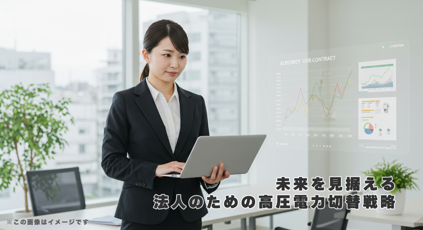 未来を見据える法人のための高圧電力切替戦略