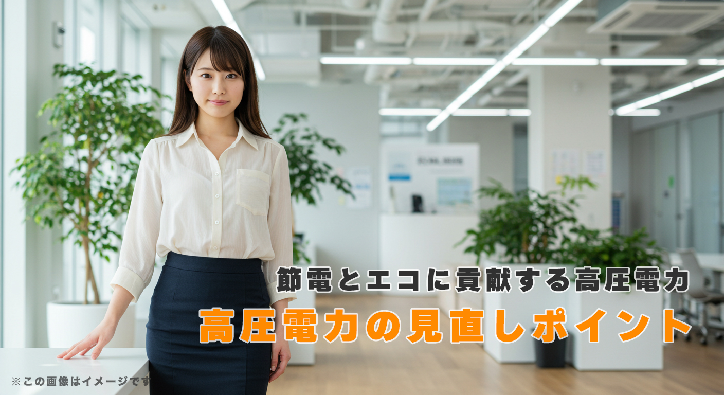 節電とエコに貢献する高圧電力の見直しポイント