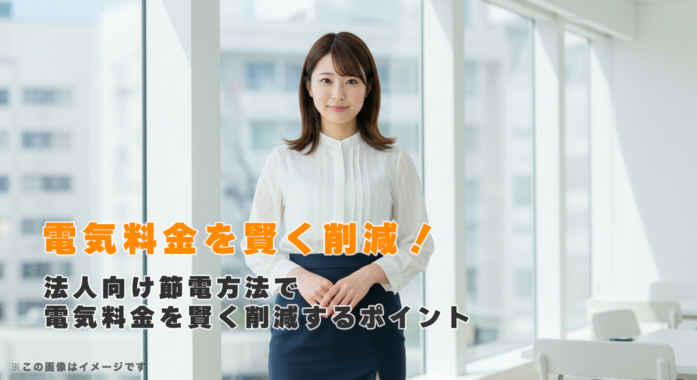 法人向け節電方法で電気料金を賢く削減するポイント