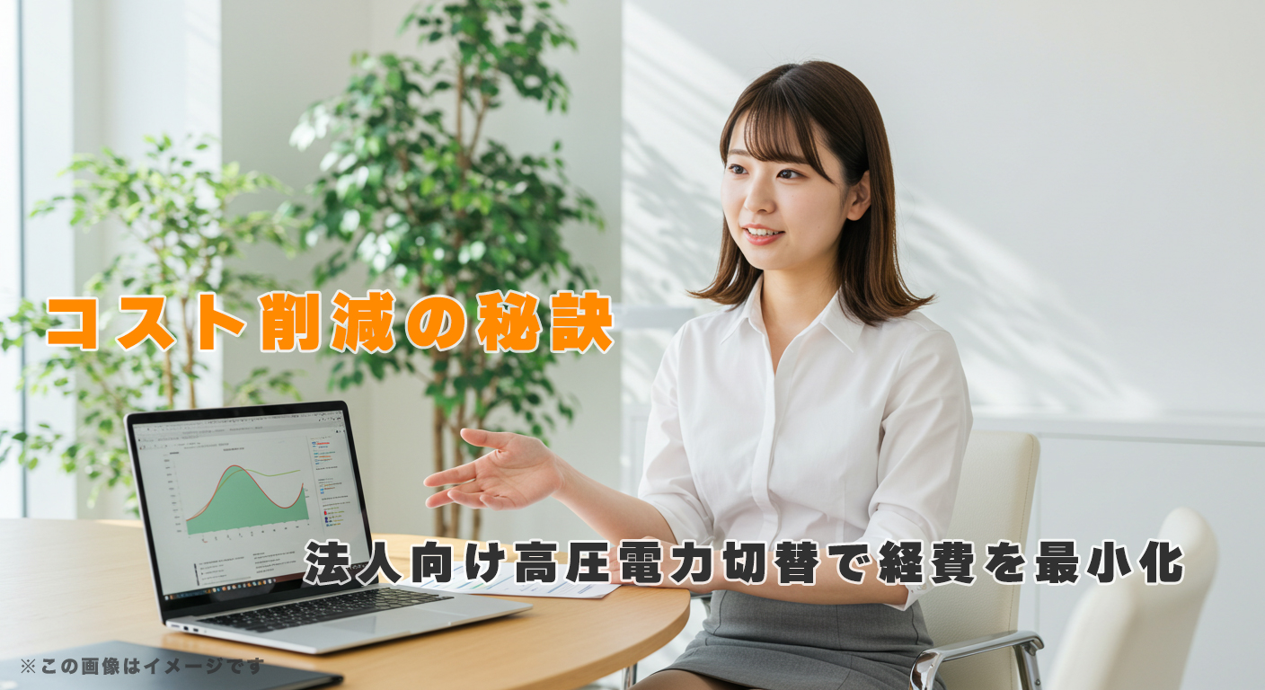 コスト削減の秘訣：法人向け高圧電力切替で経費を最小化