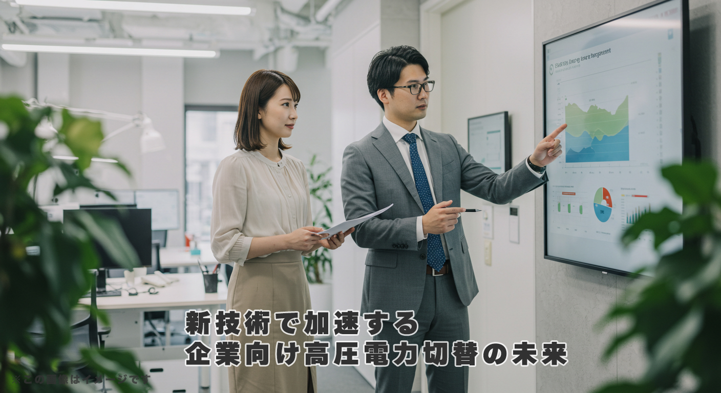 新技術で加速する企業向け高圧電力切替の未来