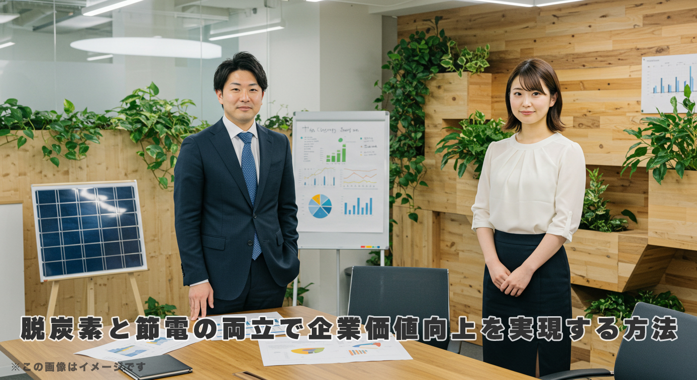 脱炭素と節電の両立で企業価値向上を実現する方法