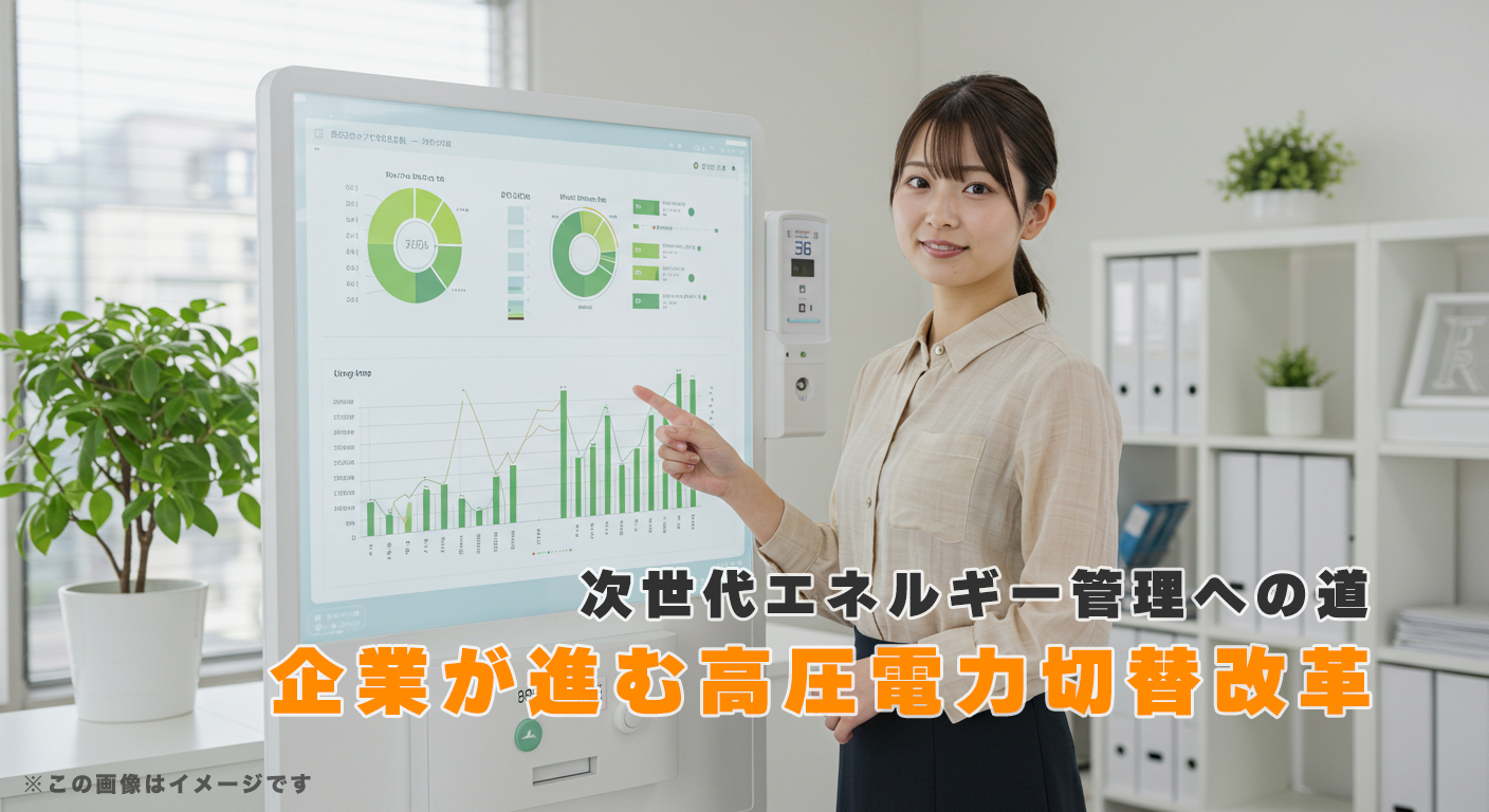 企業が進む高圧電力切替改革：次世代エネルギー管理への道