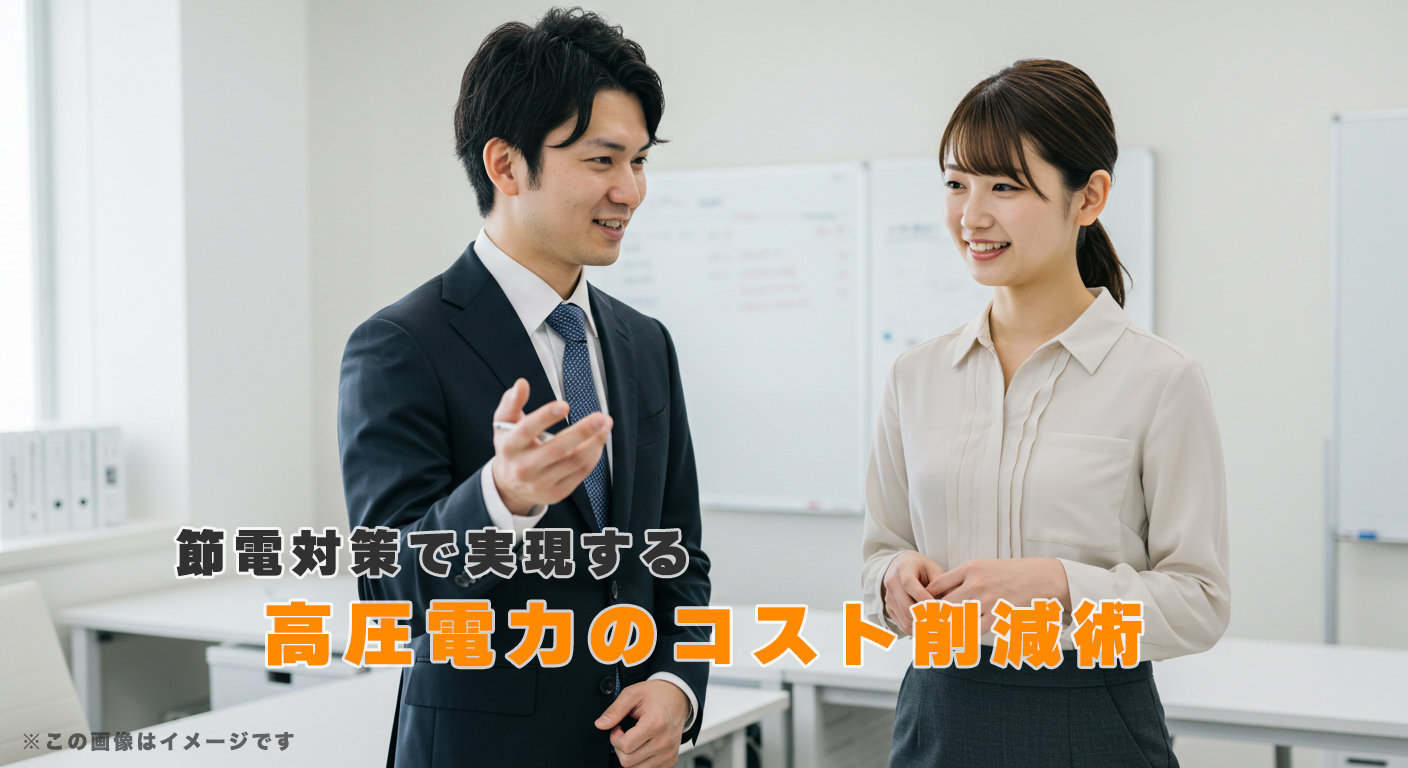 節電対策で実現する高圧電力のコスト削減術