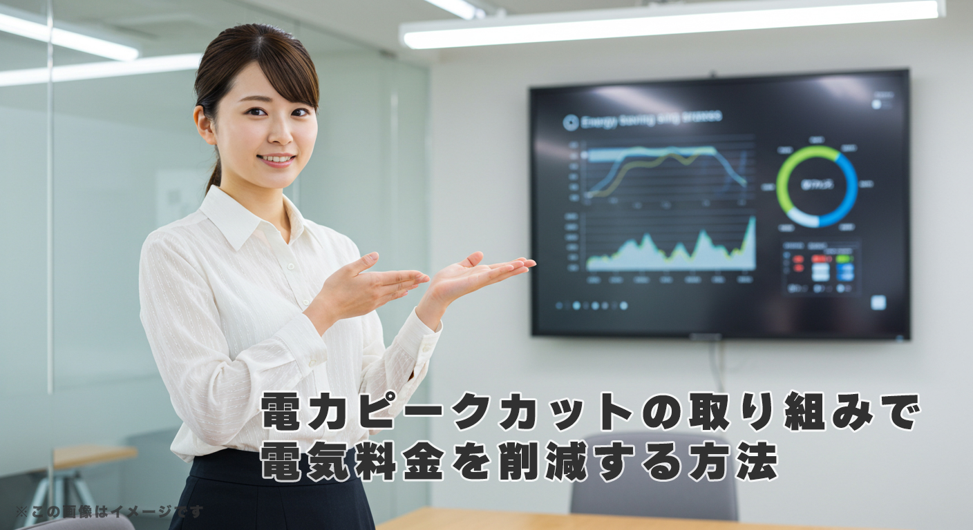 電力ピークカットの取り組みで電気料金を削減する方法