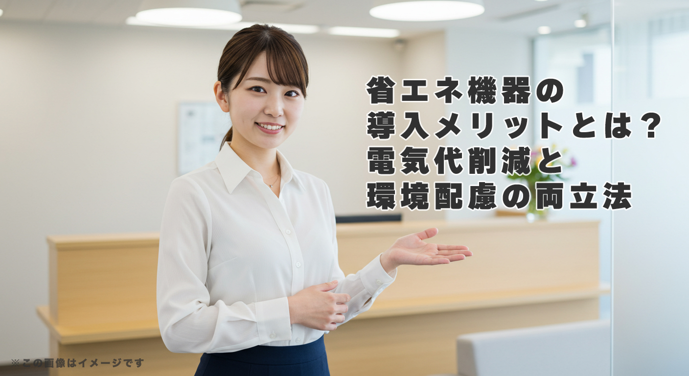省エネ機器の導入メリットとは？電気代削減と環境配慮の両立法