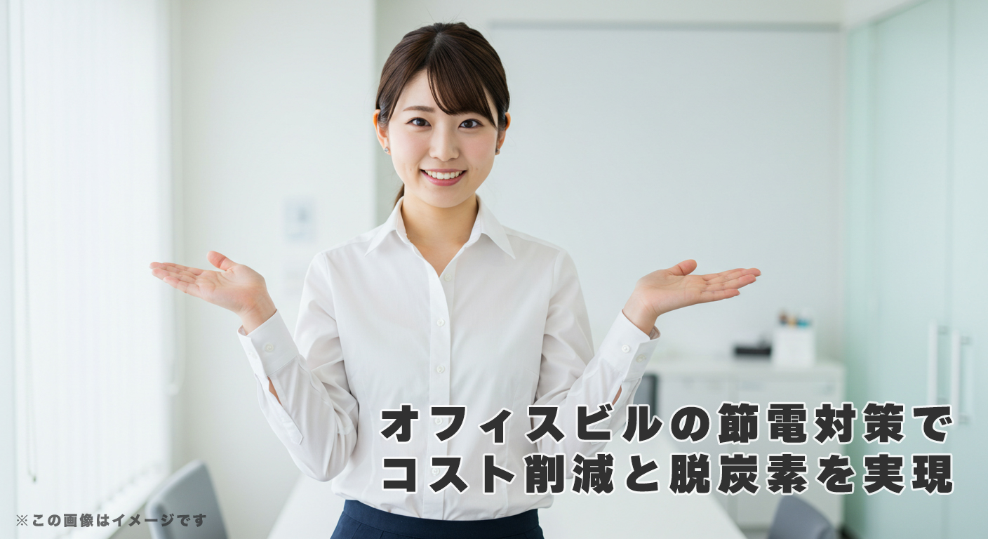 オフィスビルの節電対策でコスト削減と脱炭素を実現